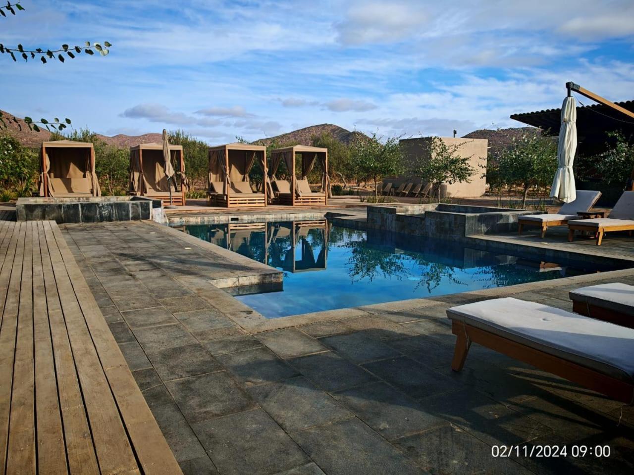 Hotel Flores De Sal-Valle De Guadalupe Luaran gambar