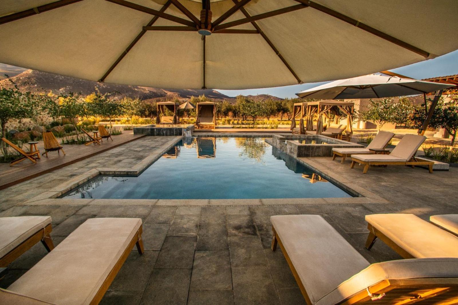 Hotel Flores De Sal-Valle De Guadalupe Luaran gambar