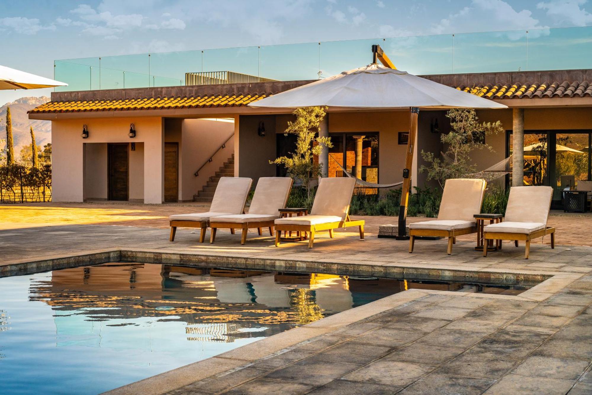 Hotel Flores De Sal-Valle De Guadalupe Luaran gambar