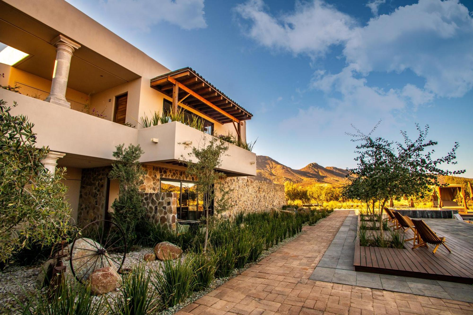 Hotel Flores De Sal-Valle De Guadalupe Luaran gambar