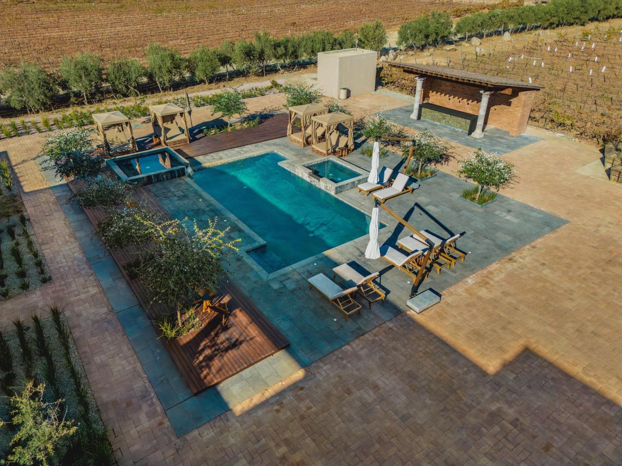 Hotel Flores De Sal-Valle De Guadalupe Luaran gambar