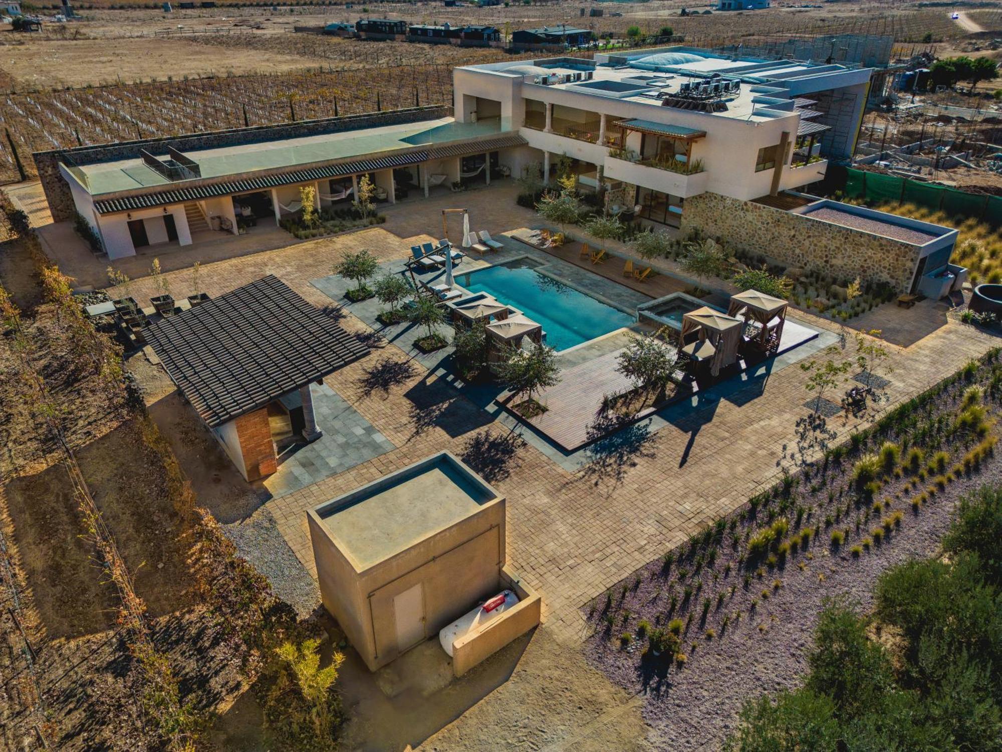 Hotel Flores De Sal-Valle De Guadalupe Luaran gambar