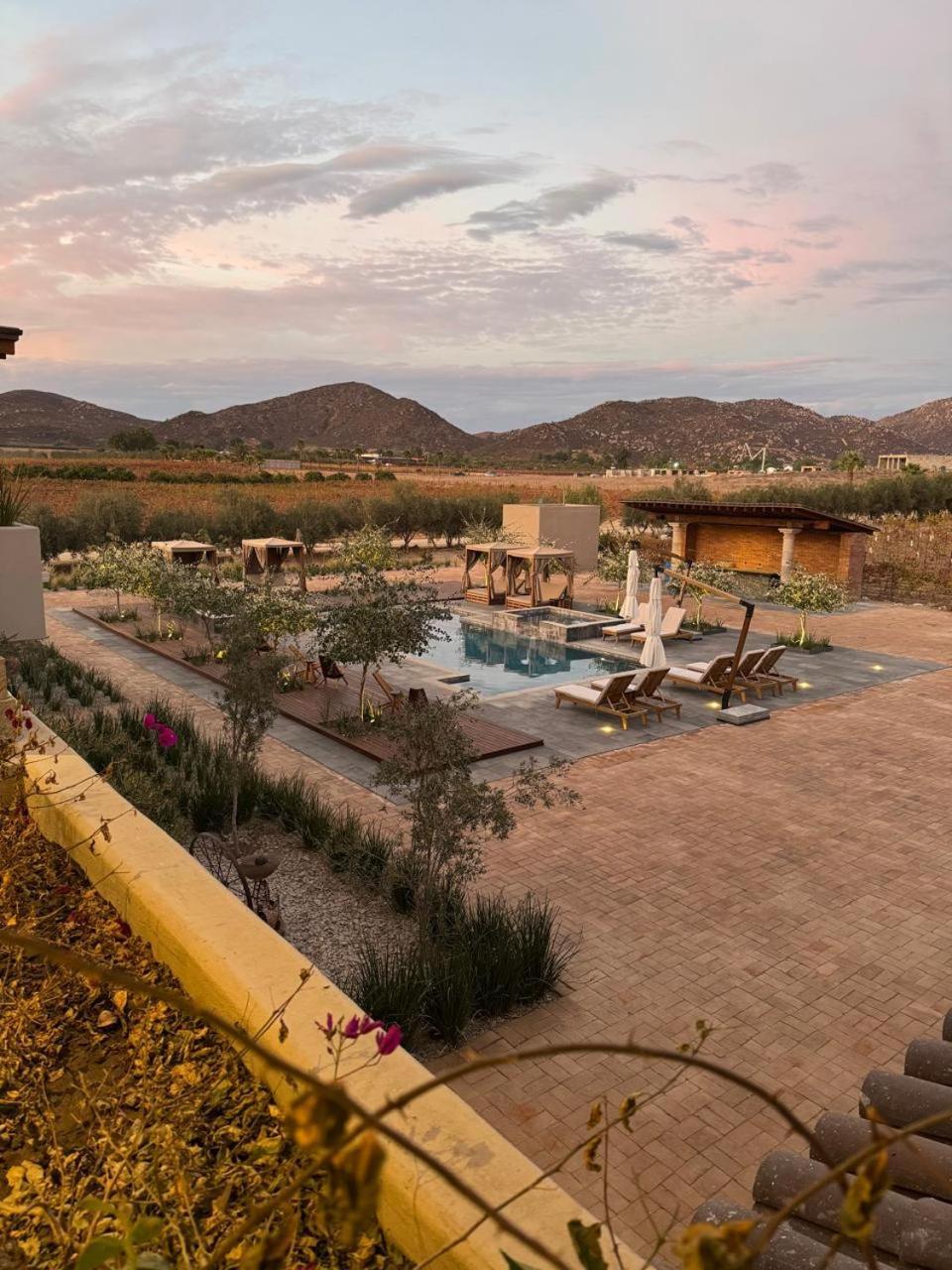 Hotel Flores De Sal-Valle De Guadalupe Luaran gambar